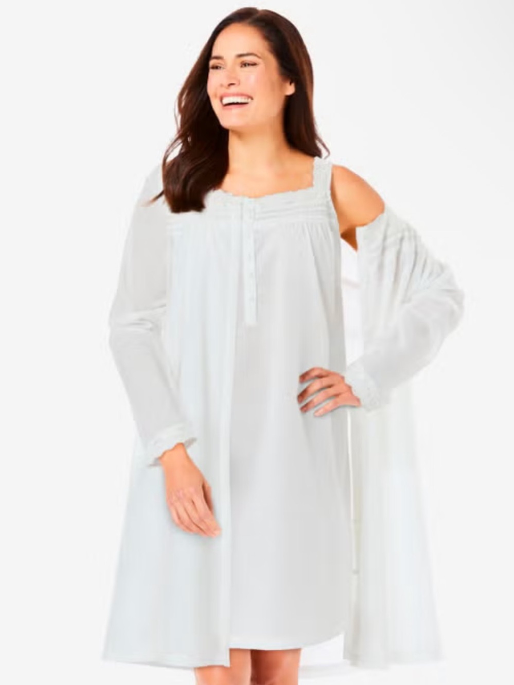 Only Necessities Nightgown Sleep Dress 100% Cotton Size XL